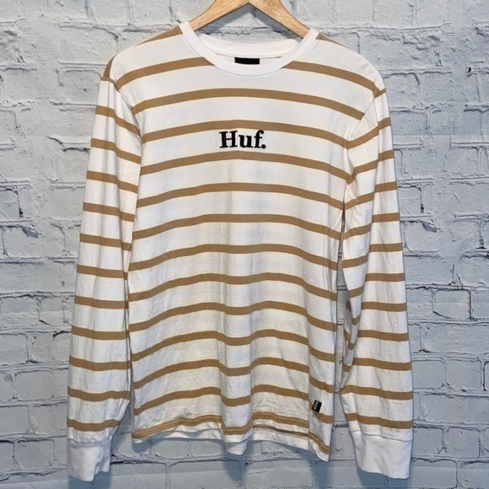 Huf Men’s Striped Long sleeve tee